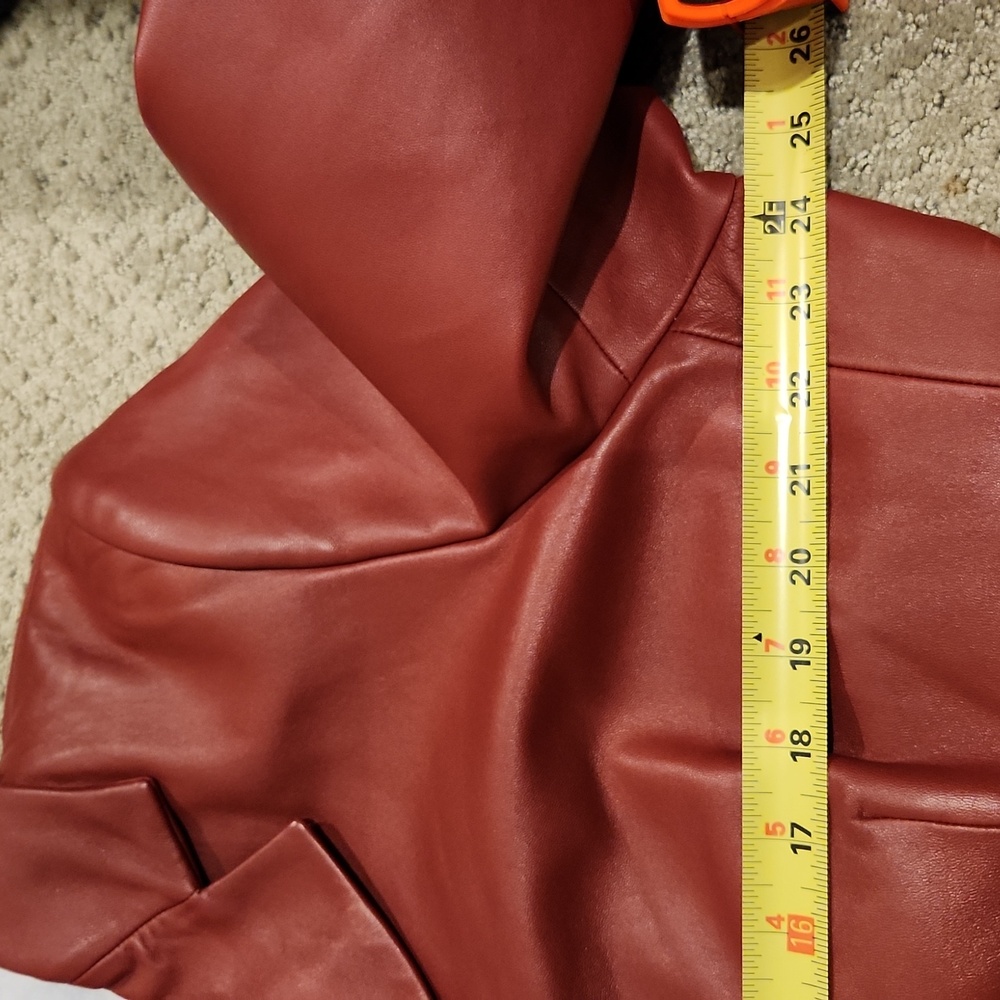 Preston & York Lamb Skin PLUS SIZE jacket 2X. - Picture 7 of 11